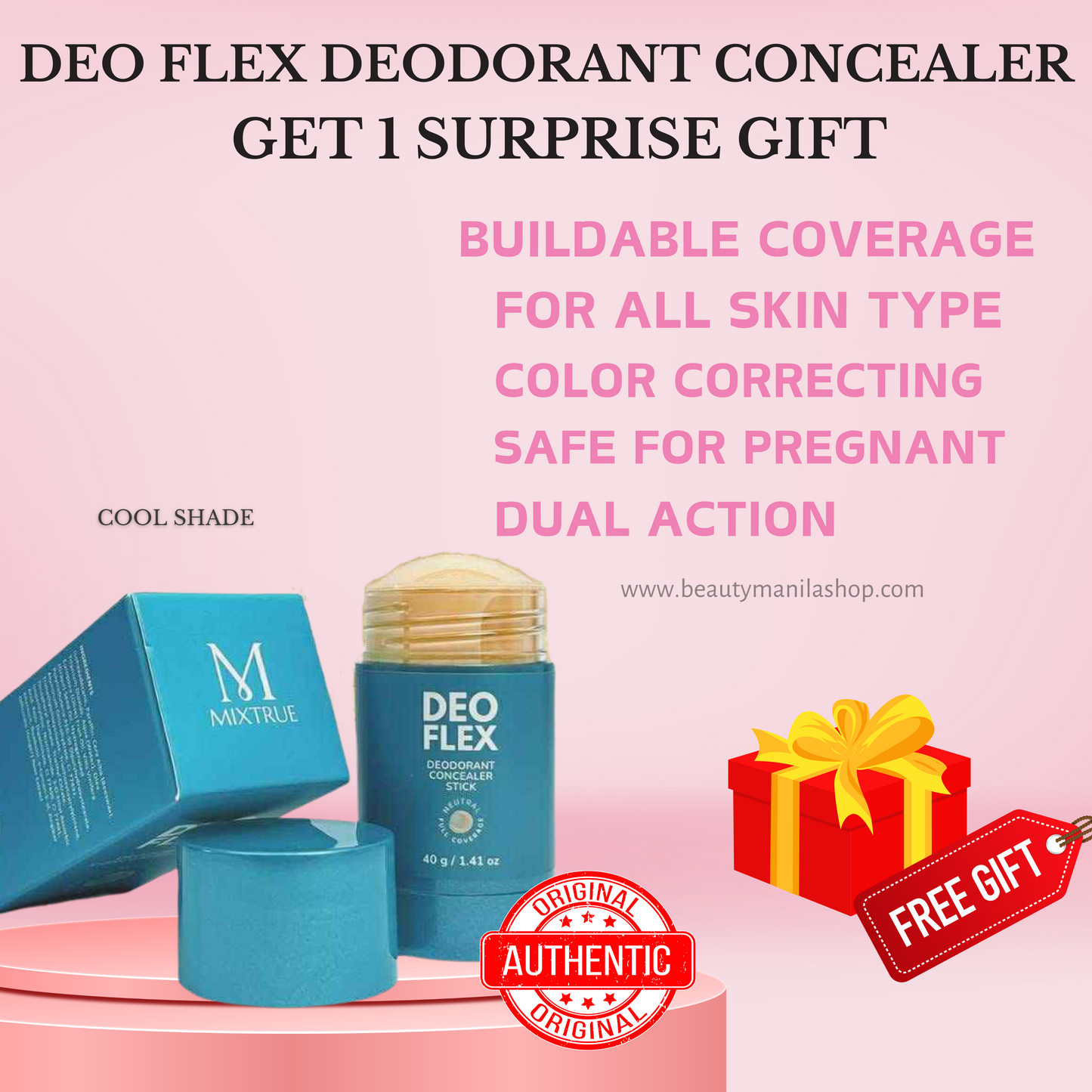 Deo Flex Deodorant Concealer Stick