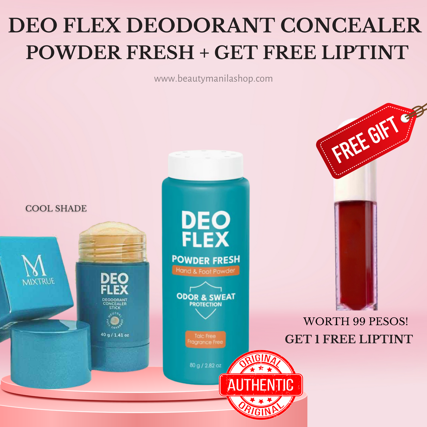 Deo Flex Deodorant Concealer Stick