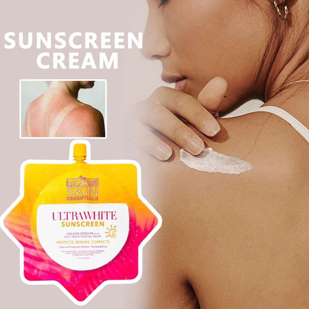 Hikari Whitening Sunscreen 50ML Whitening Brightening All Skin Type SPF50+