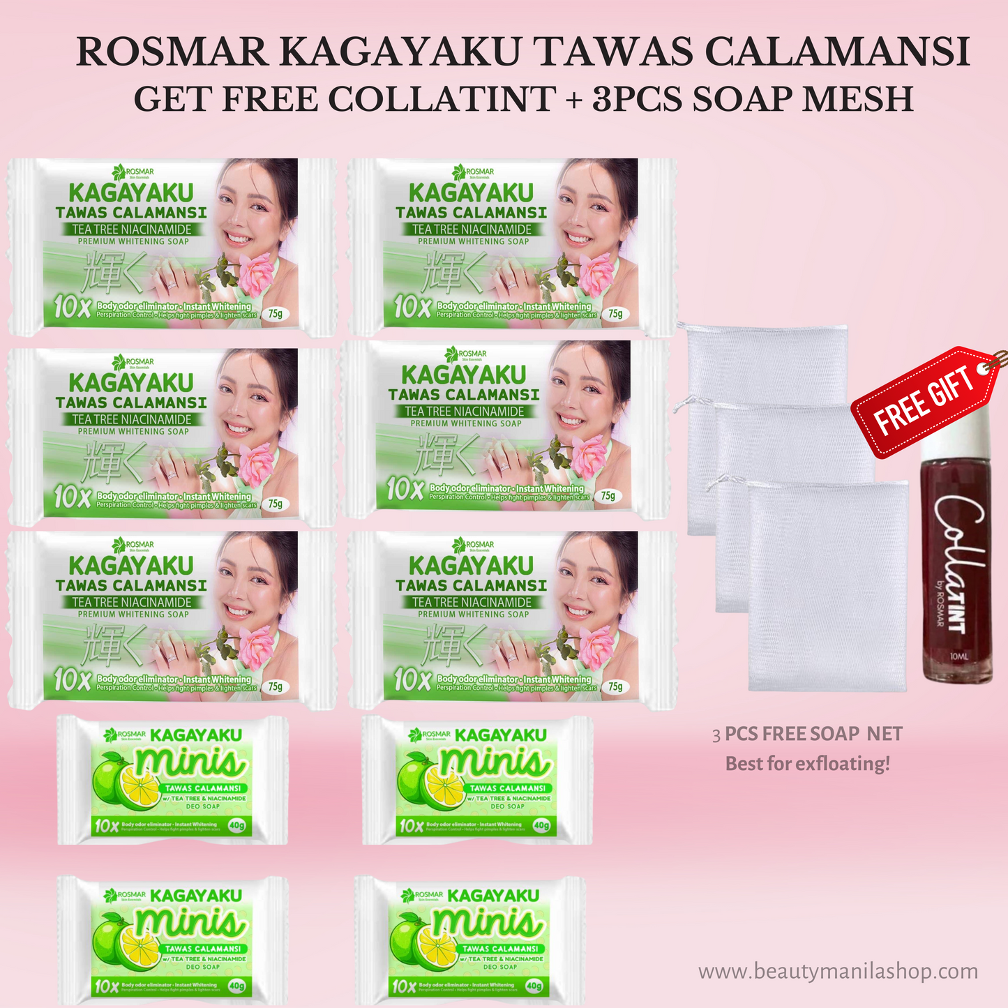 AUTHENTIC ROSMAR TAWAS CALAMANSI SOAP
