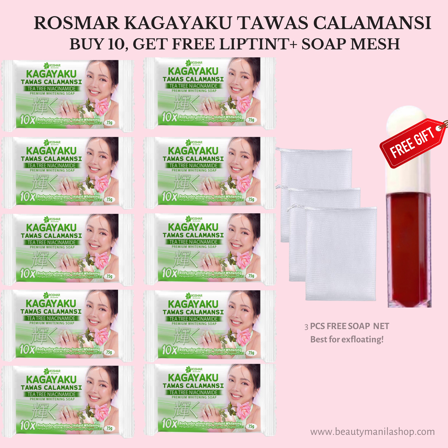 AUTHENTIC ROSMAR TAWAS CALAMANSI SOAP