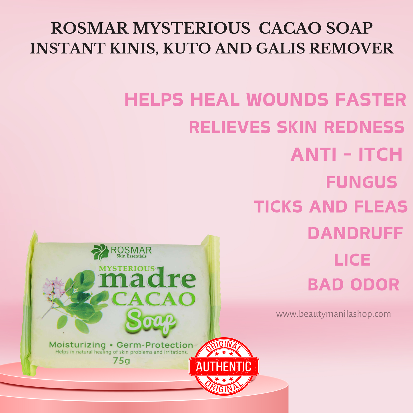 Rosmar Madre Cacao New Packaging / 70g  (60)