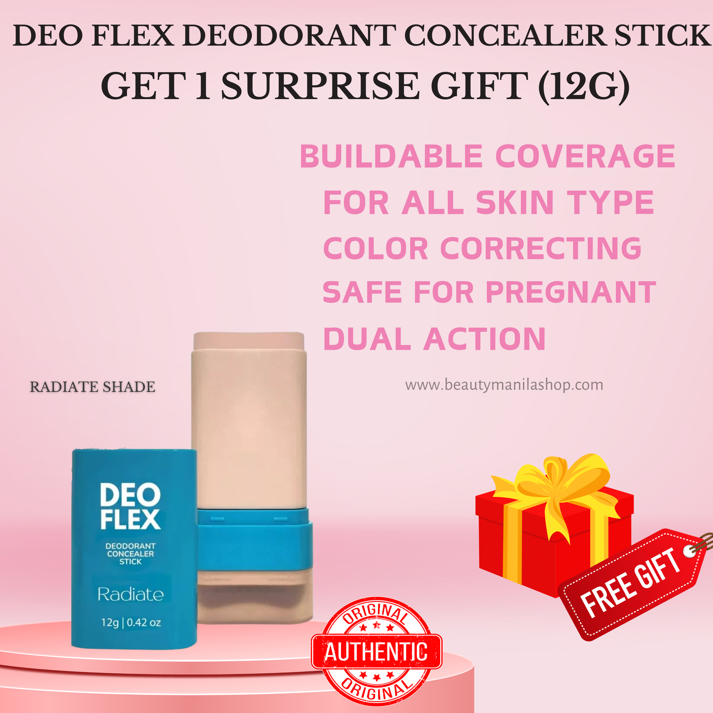Deo Flex Deodorant Concealer Stick