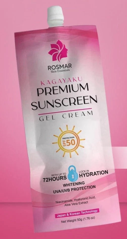 (LIMITED OFFER ONLY!) Premium Sunscreen Gel SPF50 50g Rosmar Kagayaku  (42)