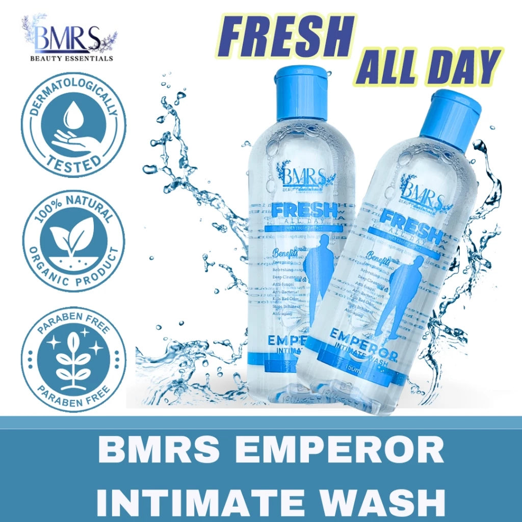 BMRS Original Fresh All Day Emperor Masculine Wash for Men 150ml