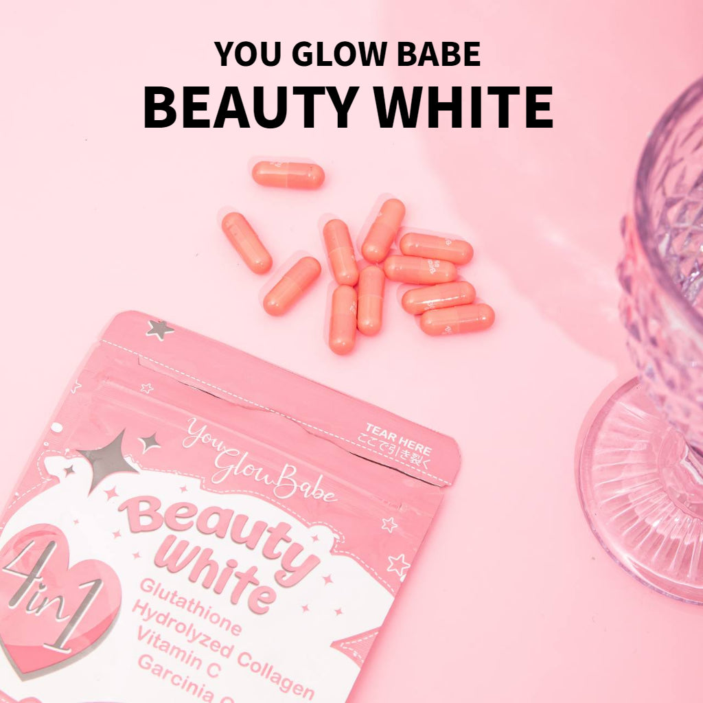 You Glow Babe Beauty White 4in1 Collagen Glutathione Garcinia Cambogia Vitamin C