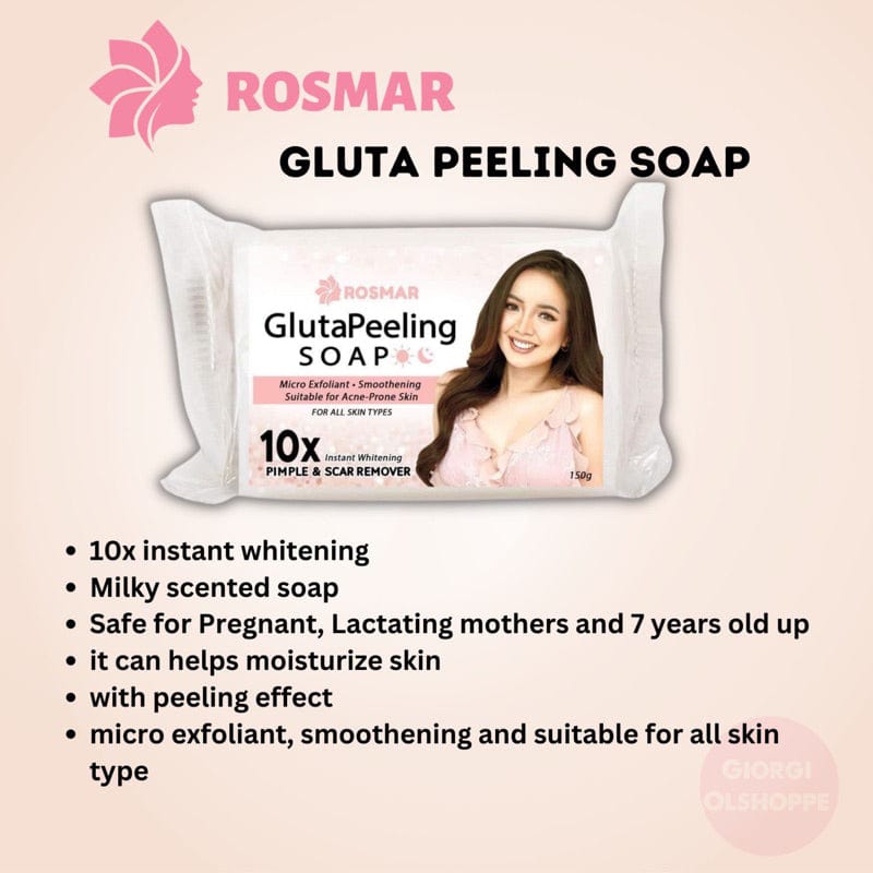 ROSMAR GLUTA PEELING SOAP