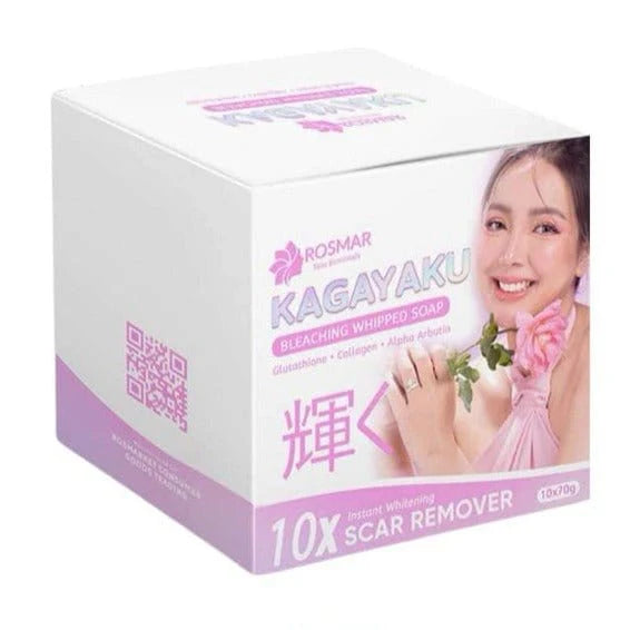 Rosmar Kagayaku Bleaching Whipped Soap 75g NEW PACKAGING (per piece)