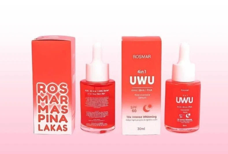 ROSMAR New 4in1 UWU NIACINAMIDE SERUM | AHA BHA & PHA | 30ml