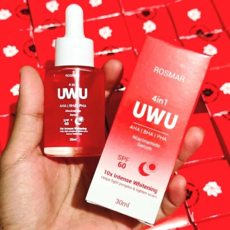 ROSMAR New 4in1 UWU NIACINAMIDE SERUM | AHA BHA & PHA | 30ml